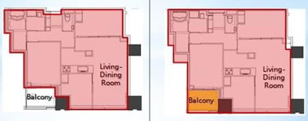 ทางหนีไฟ แผนผังห้องไทย - ญี่ปุ่น