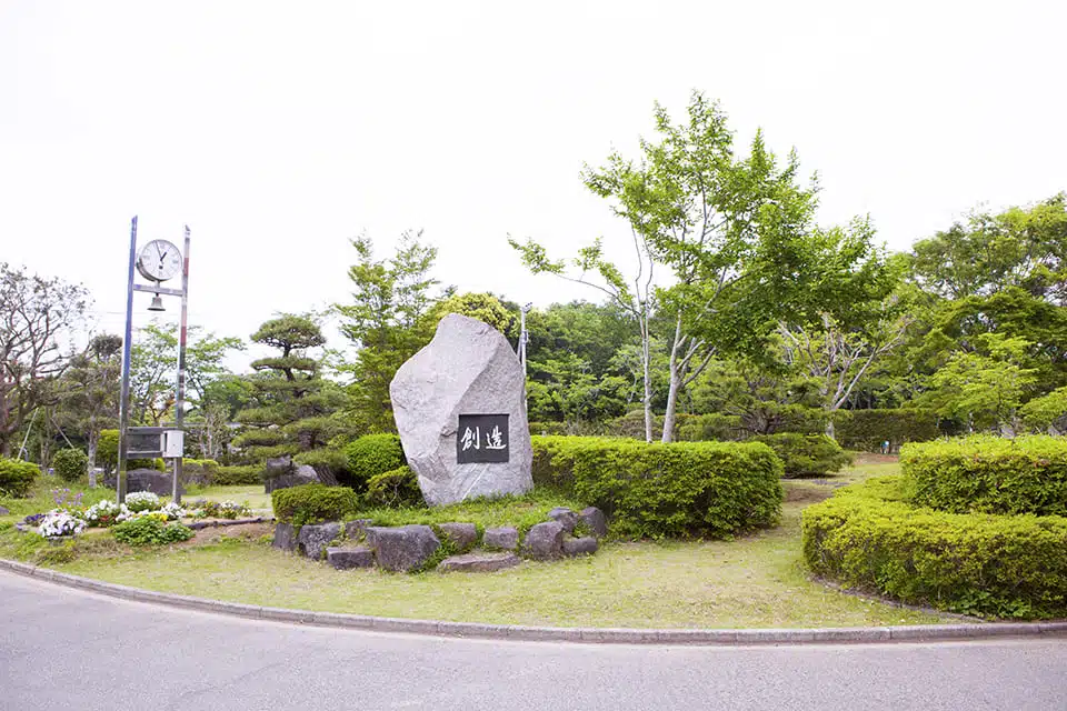 Kashima gakuen high school ภายในโรงเรียน